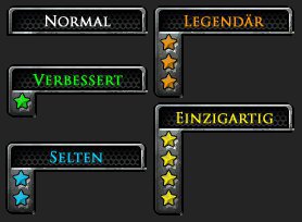 Hellgate Items Eigenschaften Seltenheit